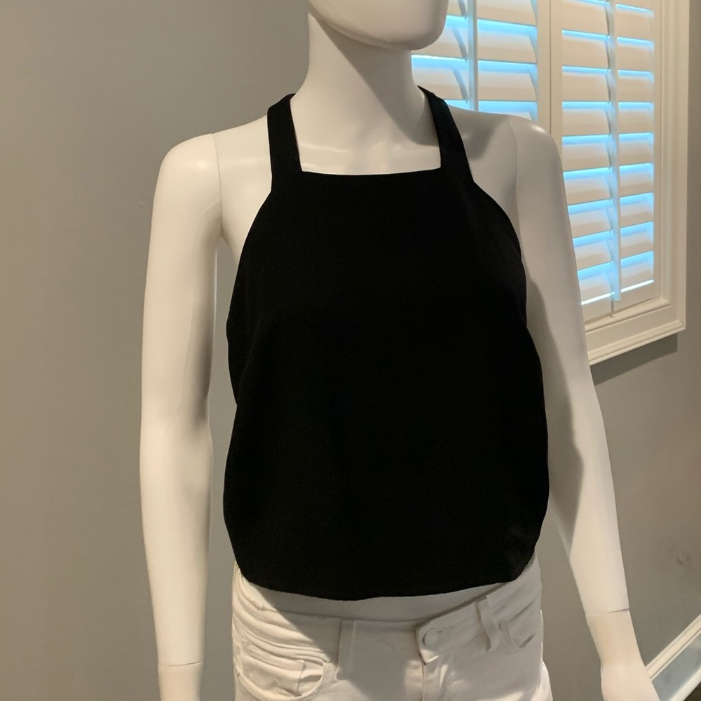 Parker Silk Cropped Tank